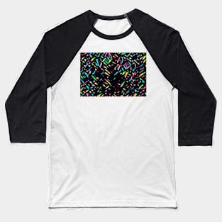 Stained glass shards Baseball T-Shirt